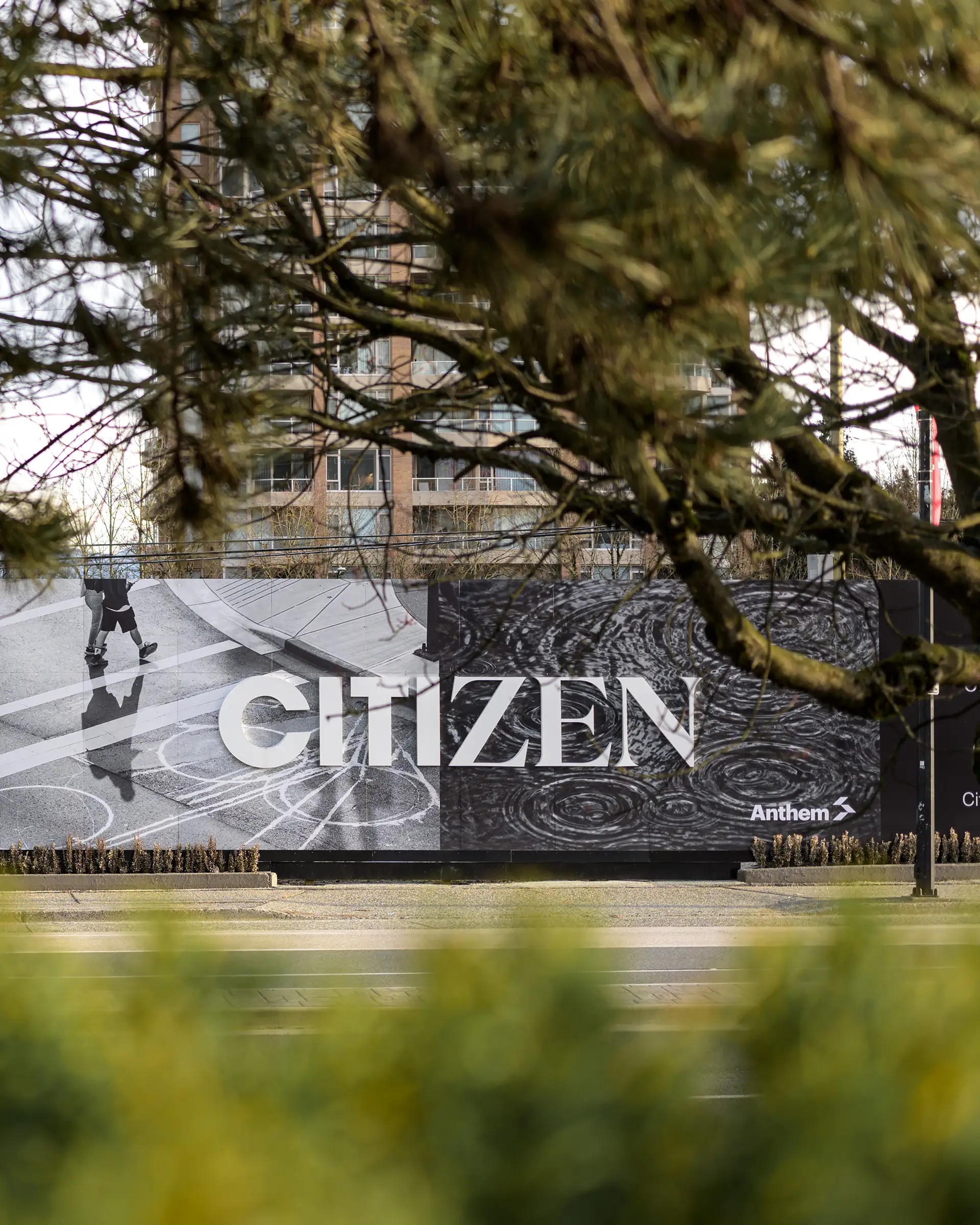 Citizen site signage.
