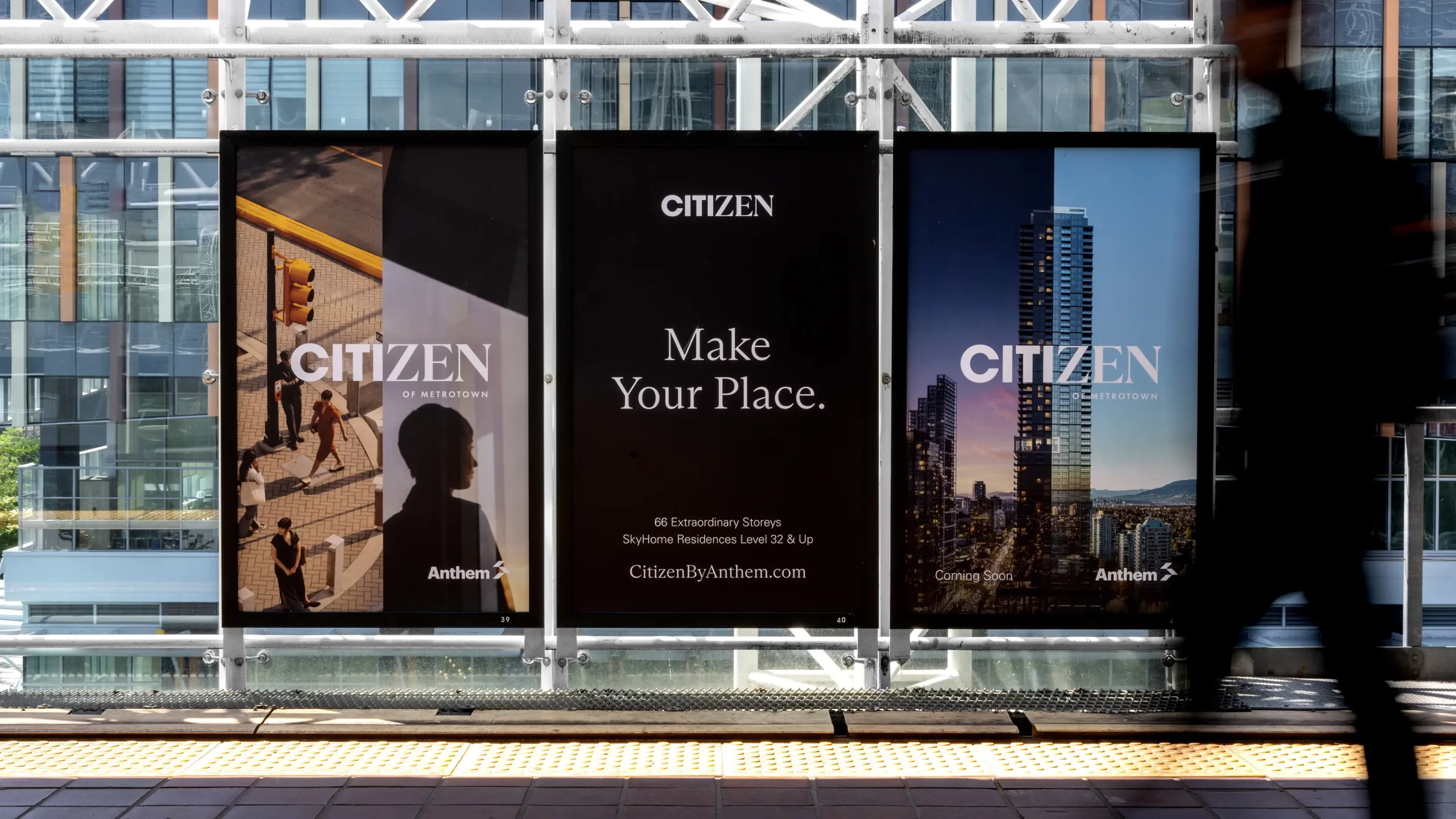 Citizen out-of-home advertising.