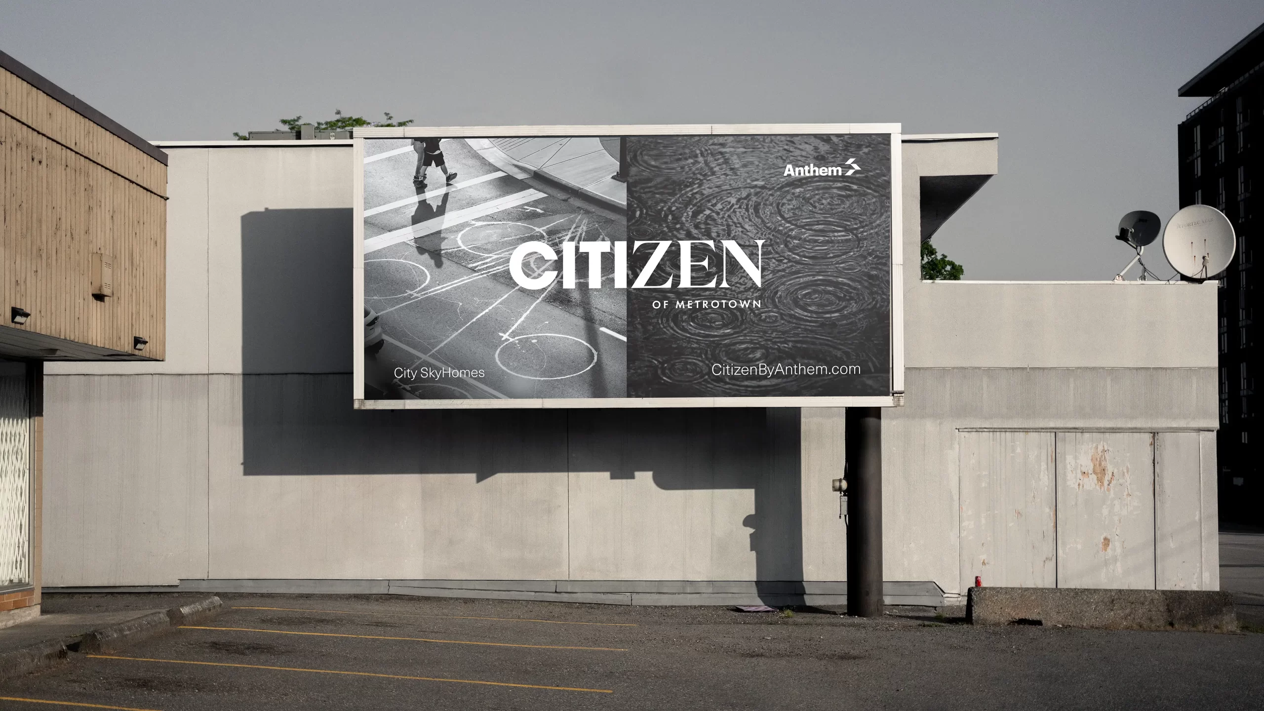 Citizen out of home advertising.