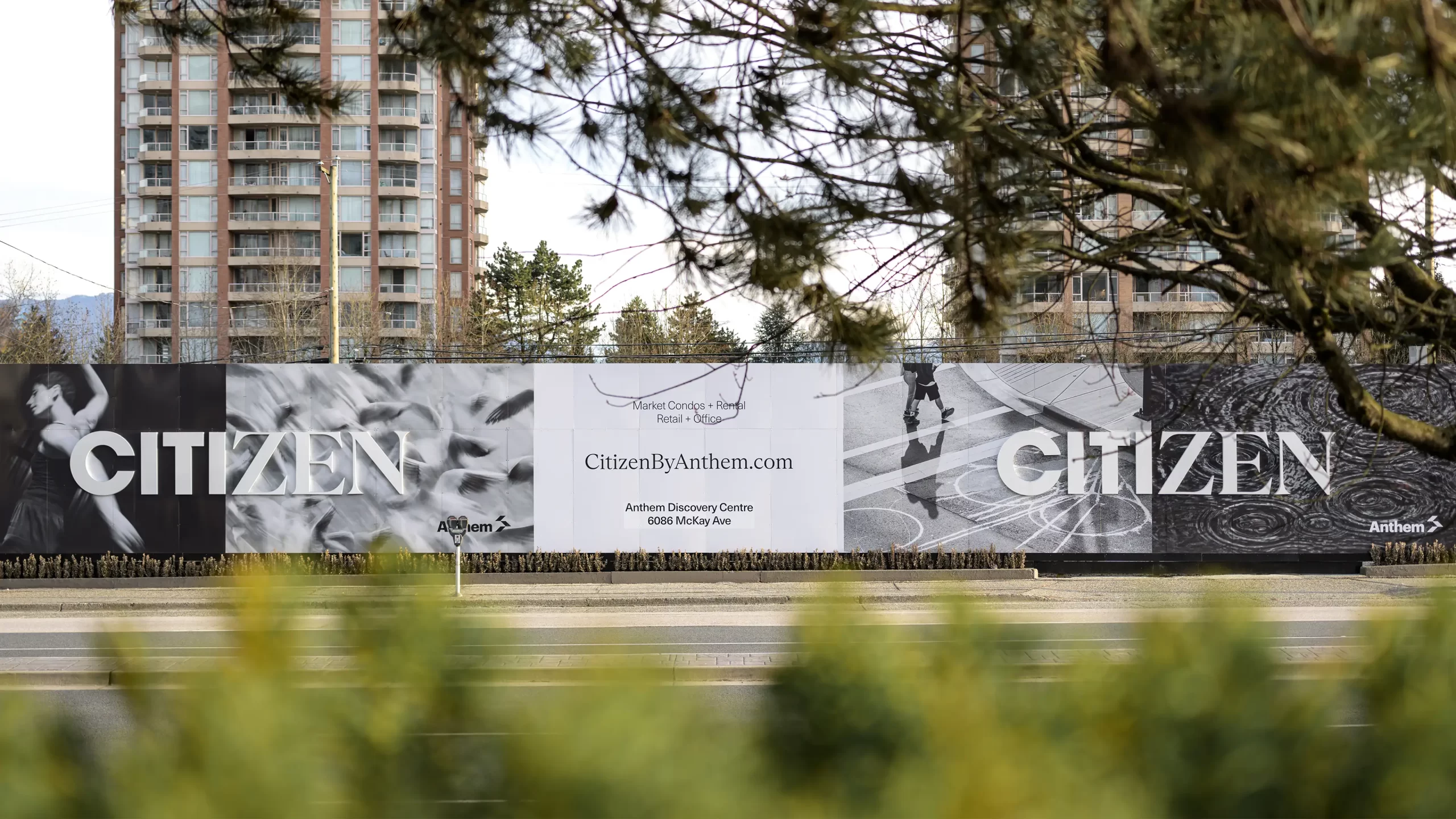 Citizen site signage.