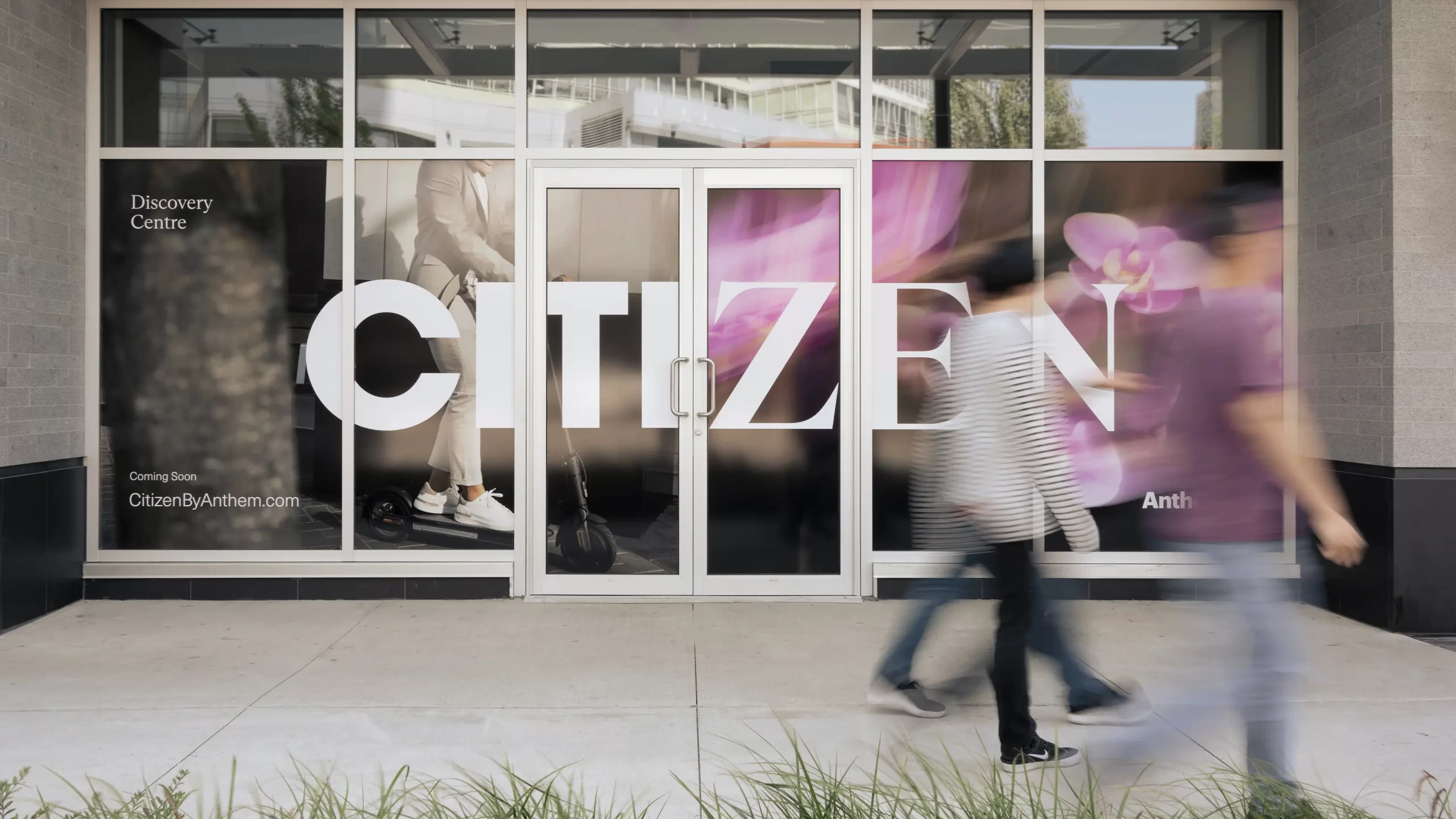 Citizen presentation centre signage.