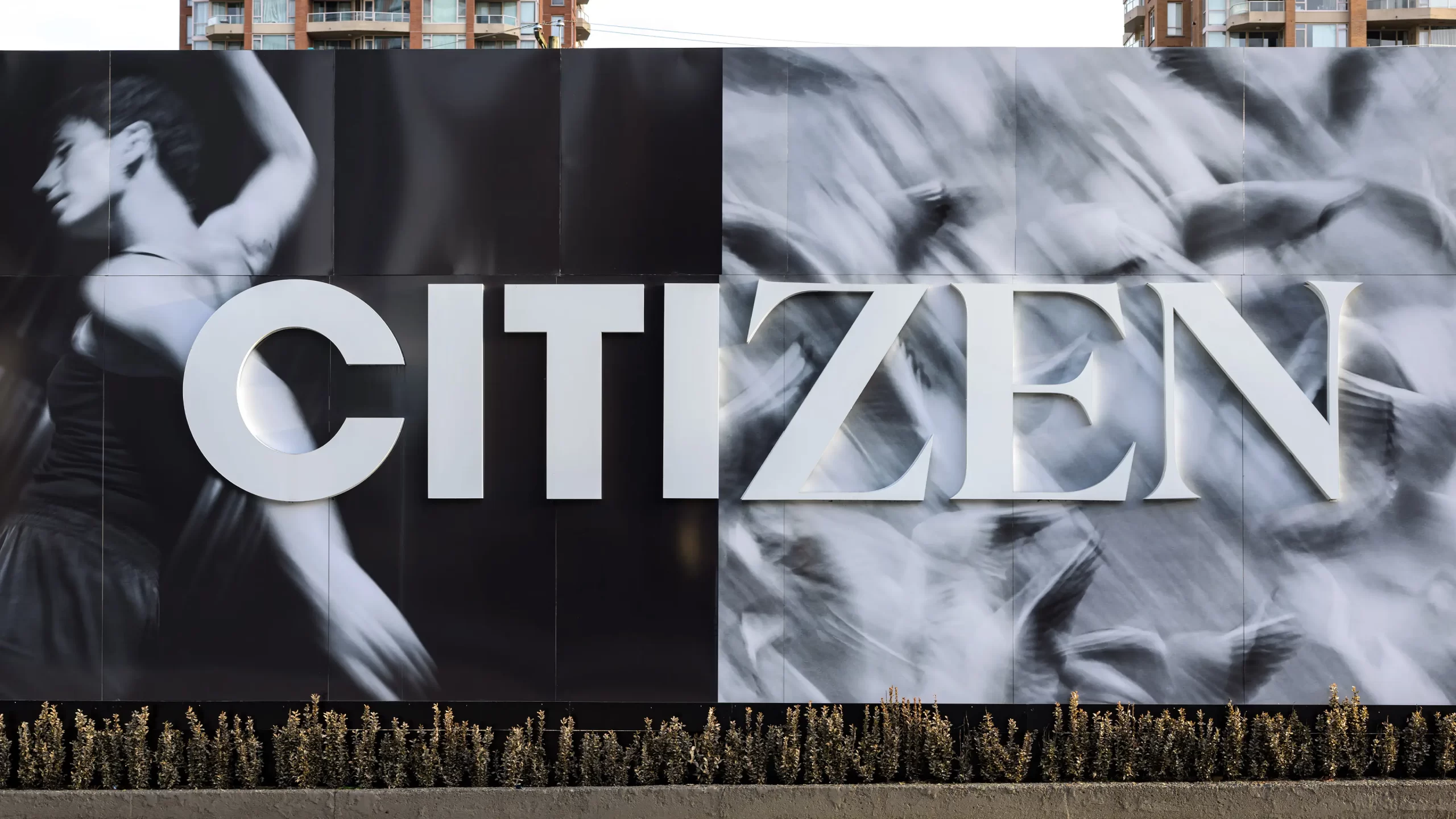 Citizen site signage.