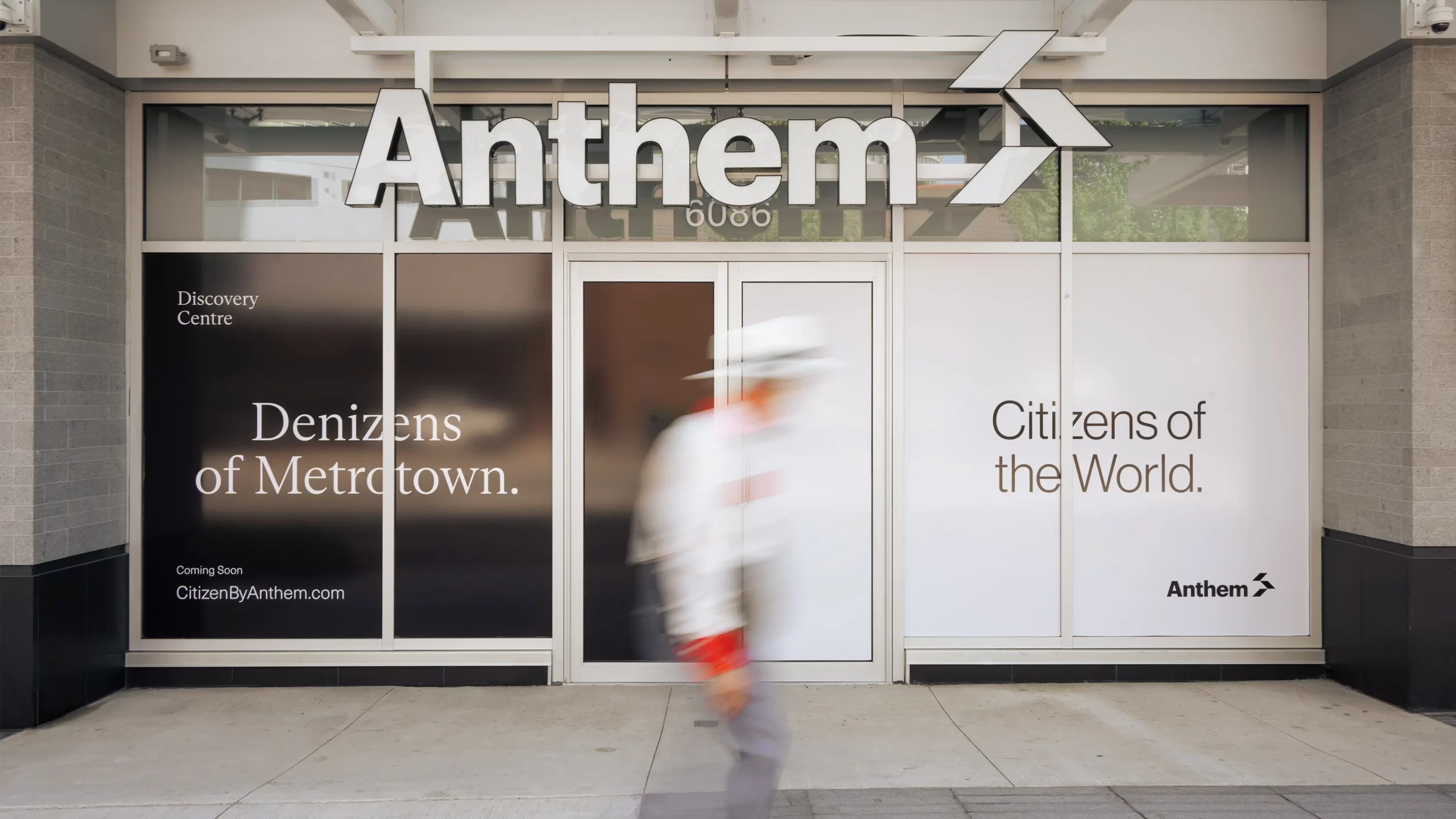 Citizen presentation centre signage.