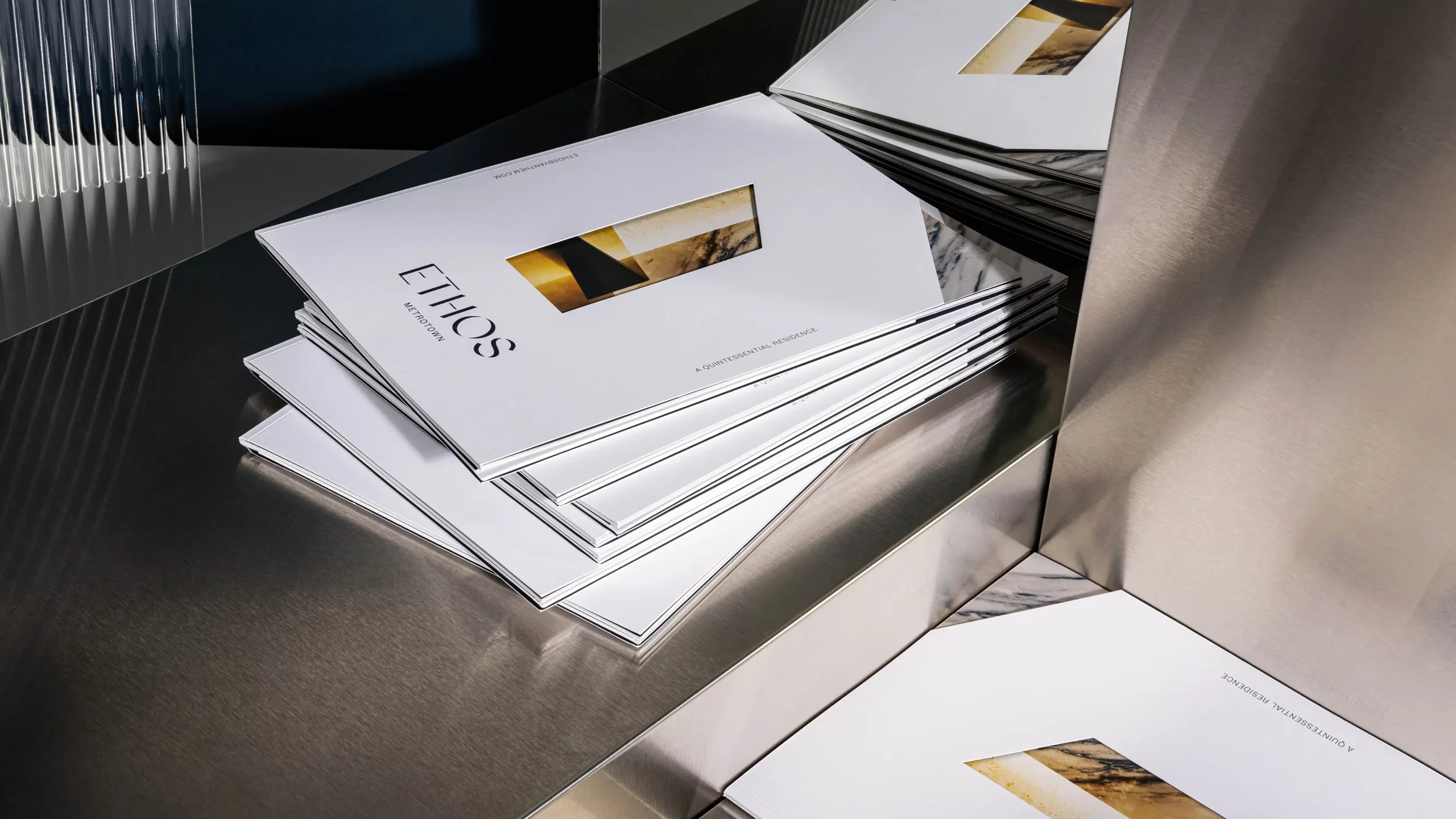Ethos brochure cover.