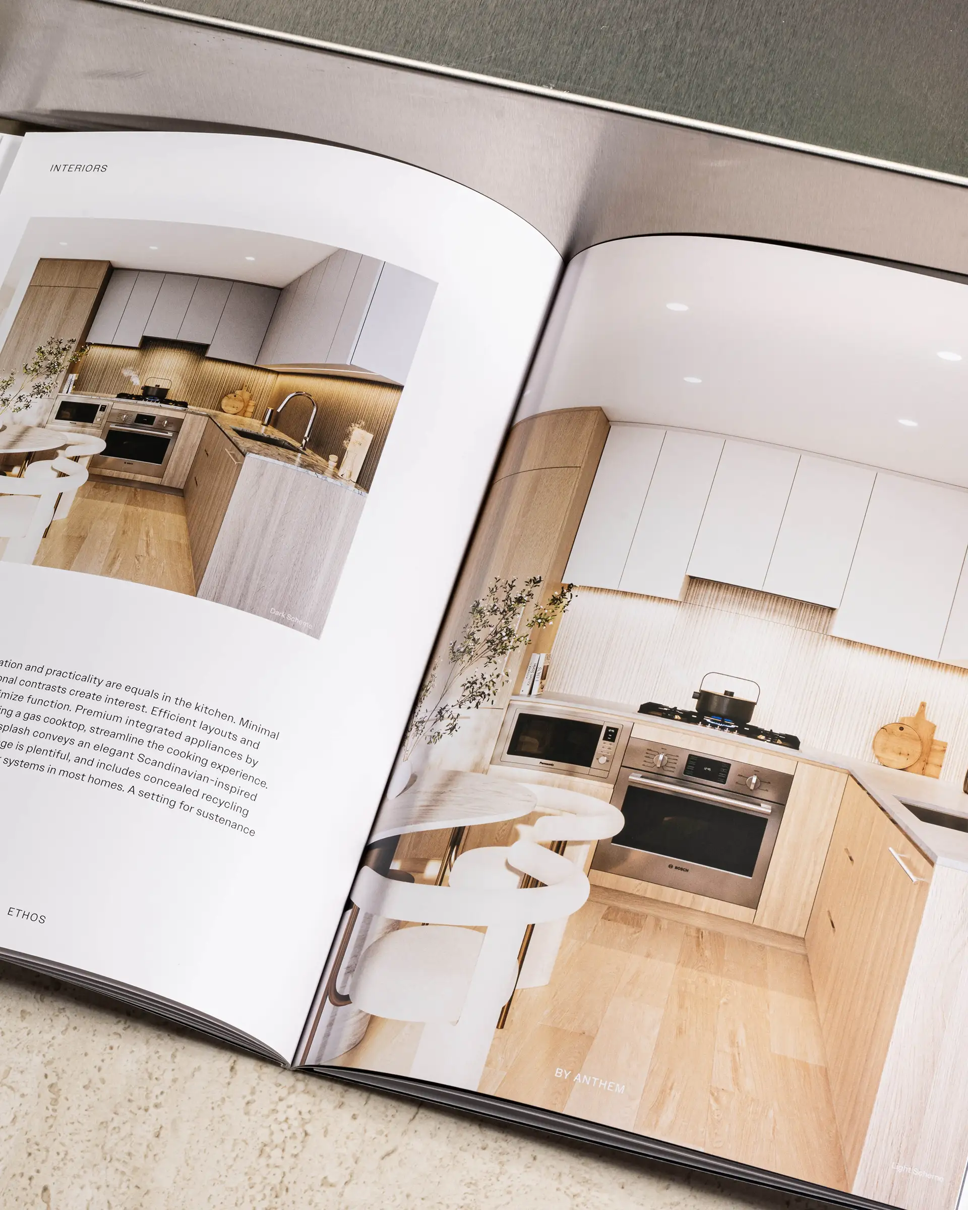 Ethos brochure interior.
