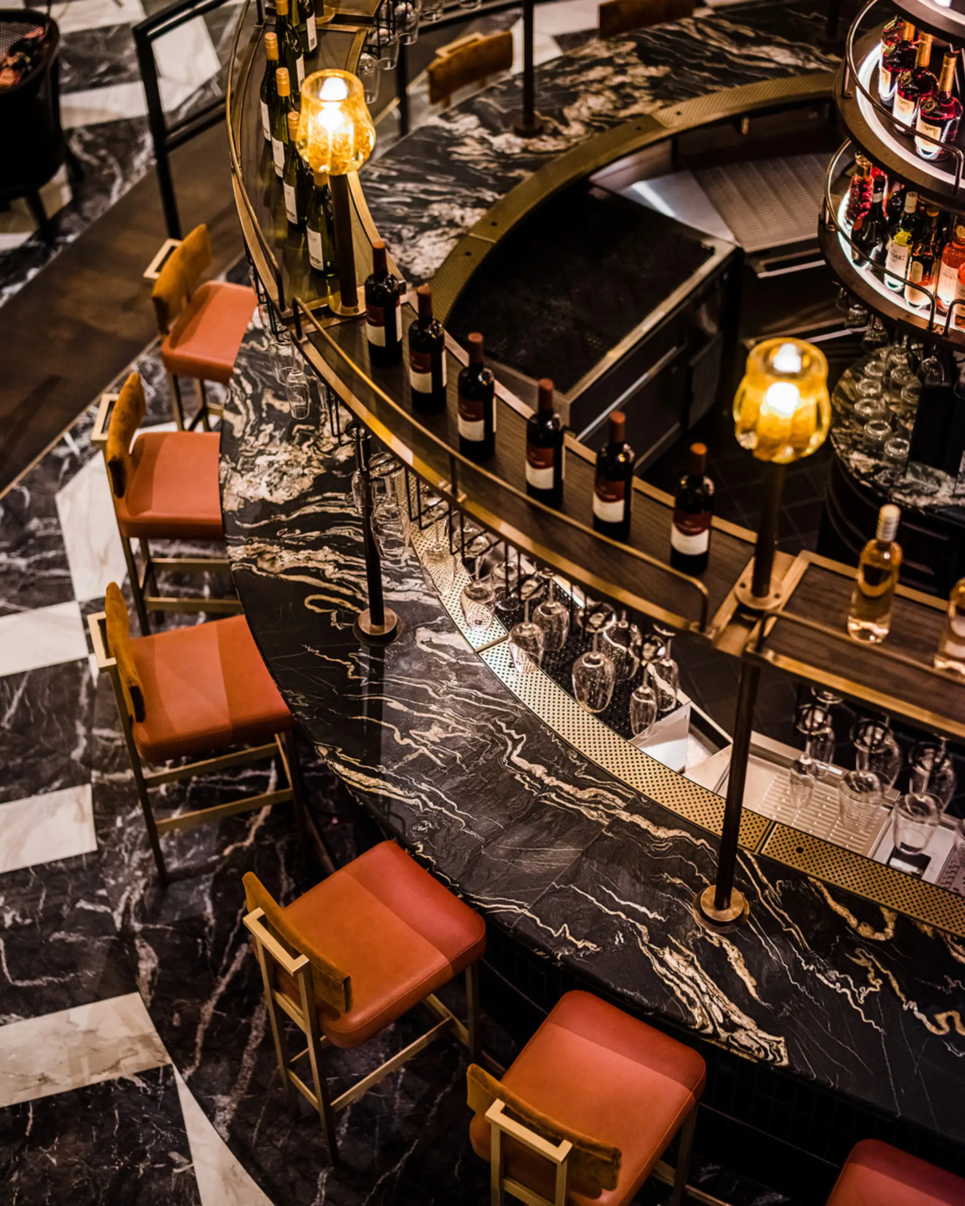 Olympic Bar interior.