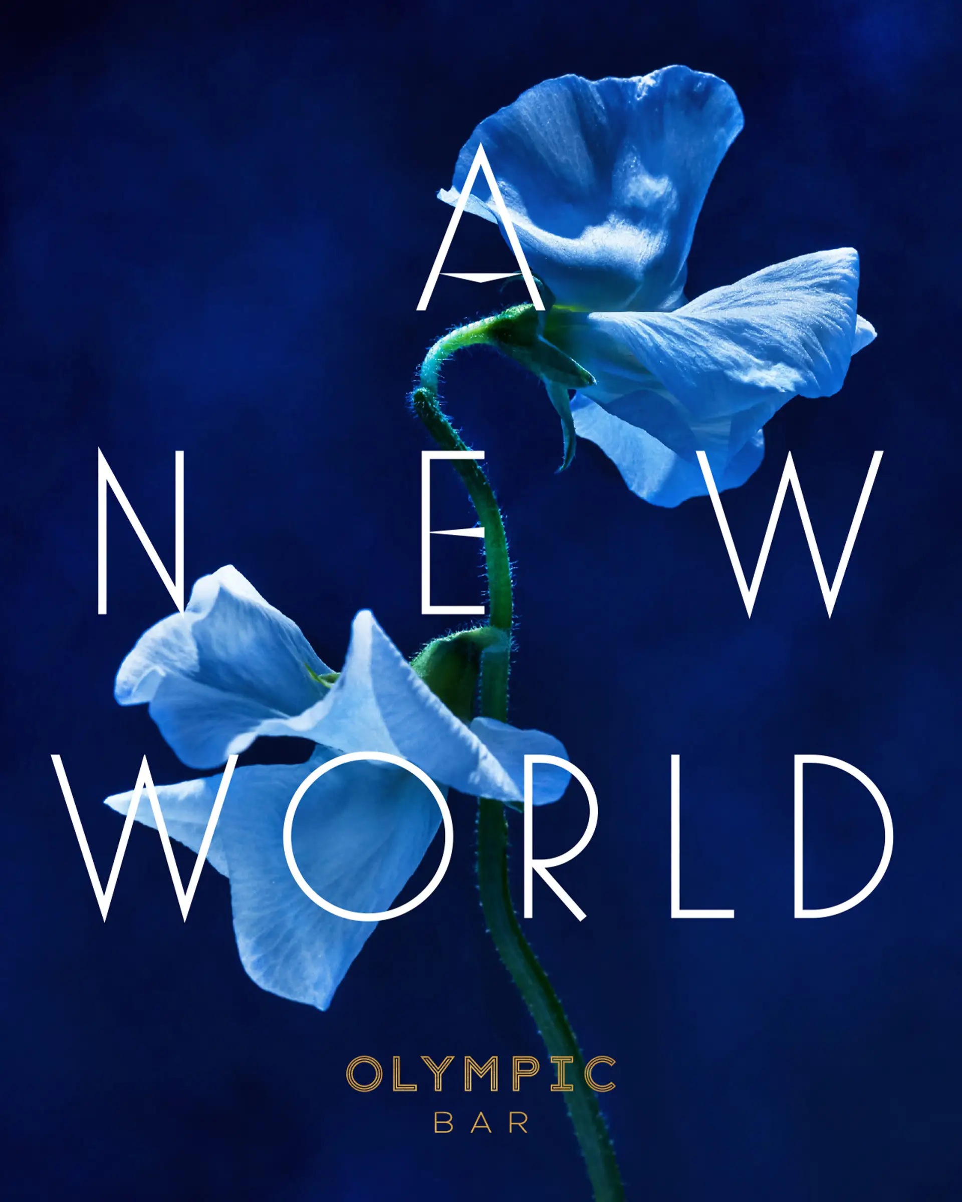 Olympic Bar brand poster.