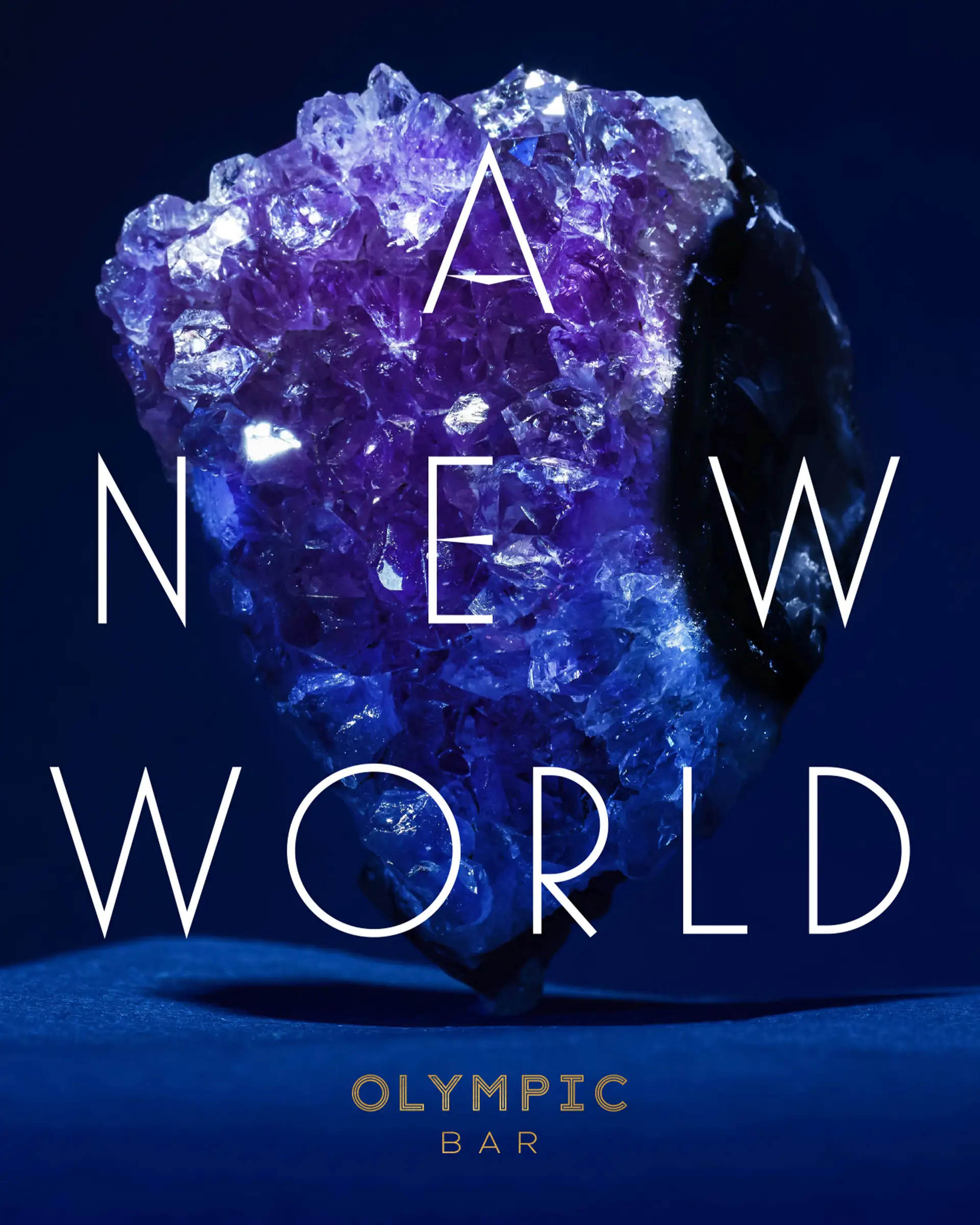 Olympic Bar brand poster.