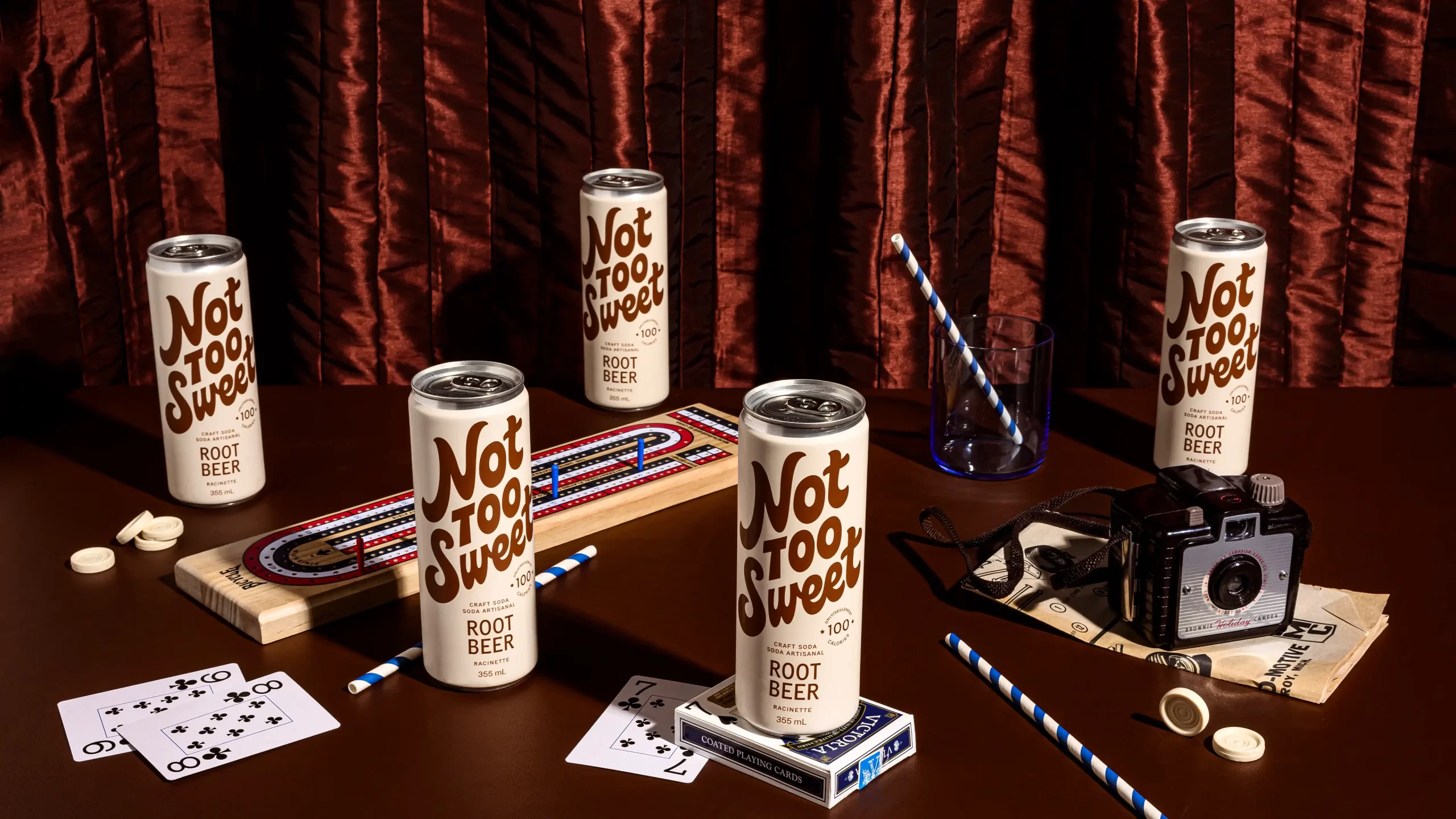 Root Beer packaging design.